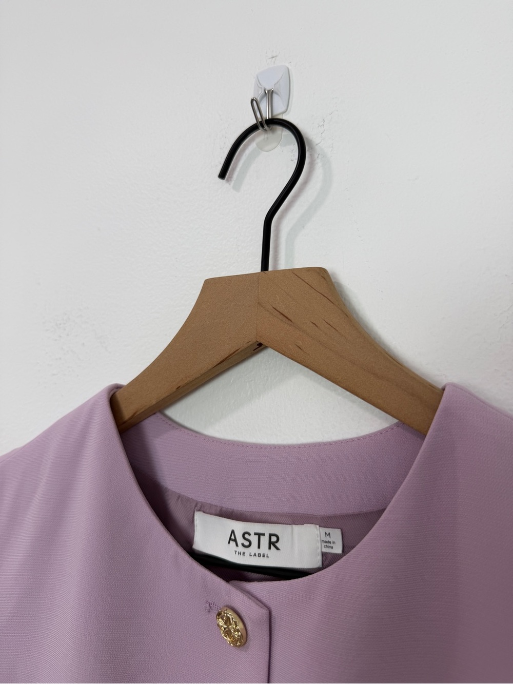 Astr Dilone Vest Mini Dress Lilac Purple Size Medium - Picture 5 of 8